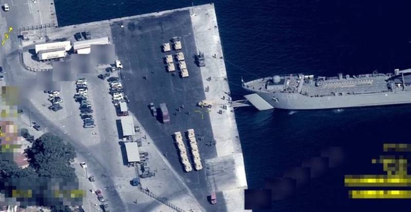 US arms in Greek islands