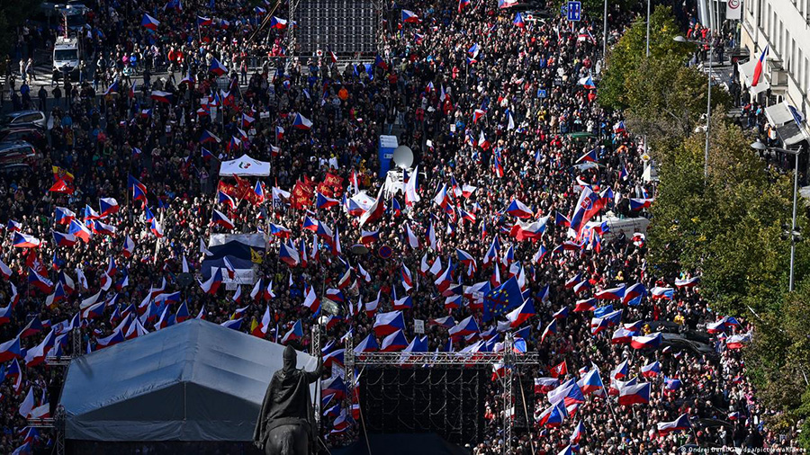 Czech Republic protest
