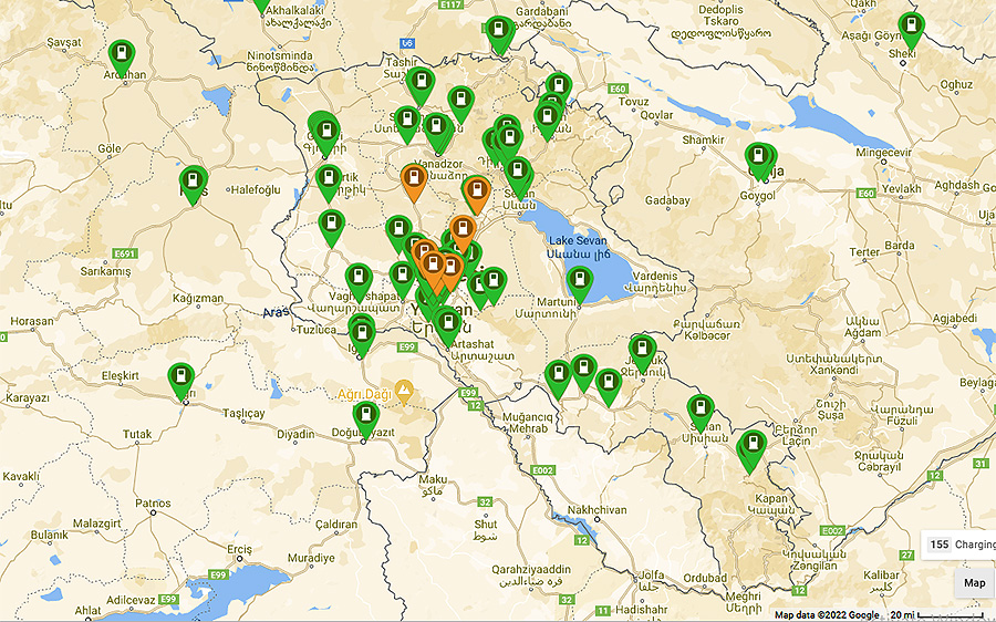 electric cars Yerevan