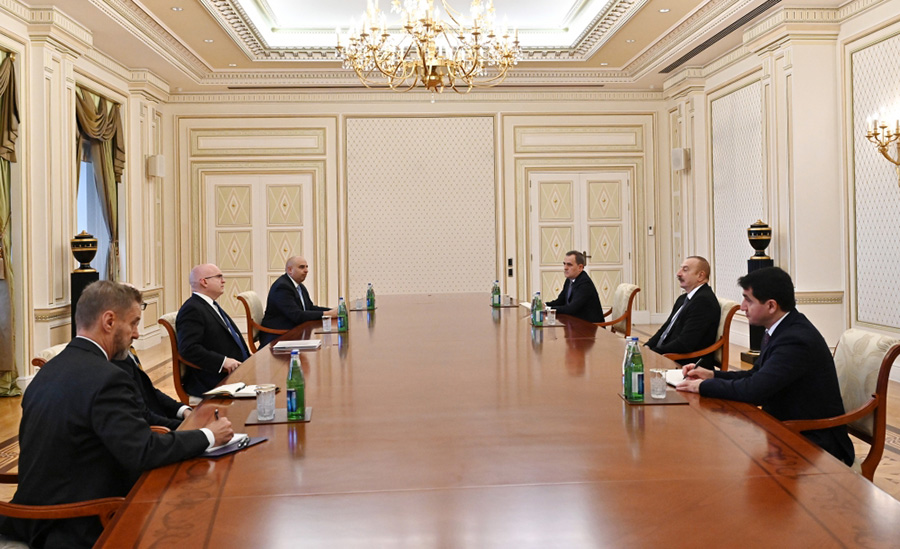 Ilham Aliyev & Philip Reeker