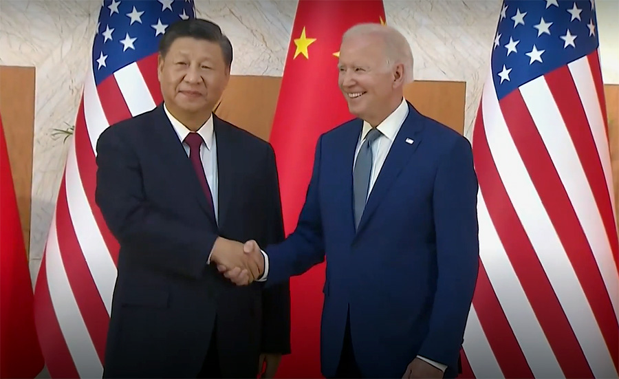 Joe Biden & Xi Jinping