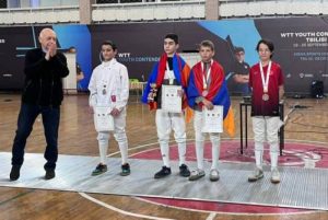 fencing, young sportsmen, Arm
