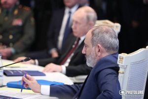 Pashinyan at CSTO meeting