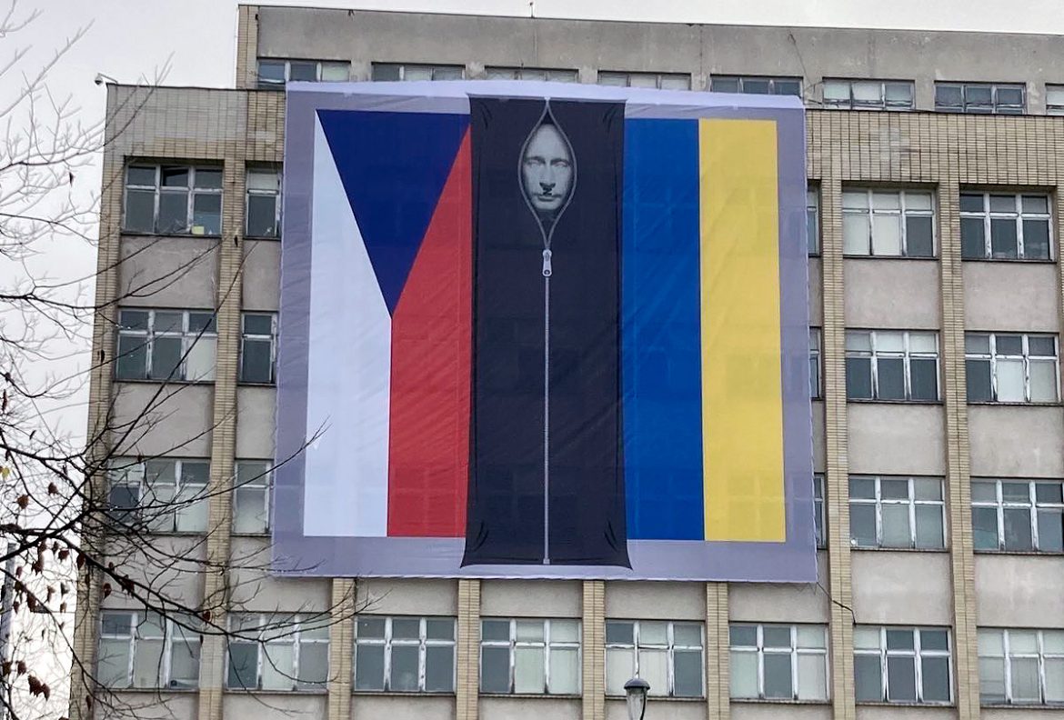 Prague Putin poster