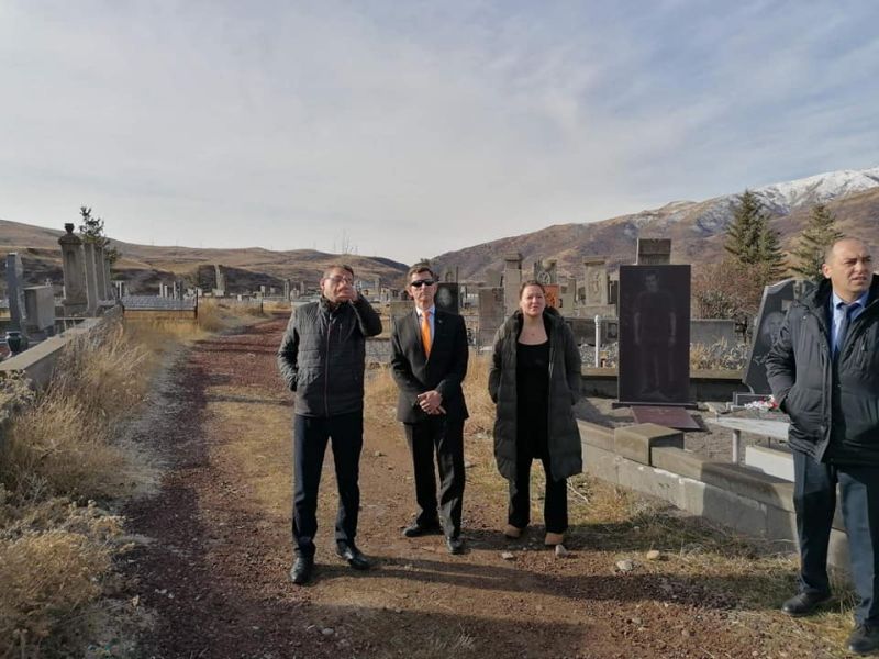 Ambassador Schermers in Jermuk