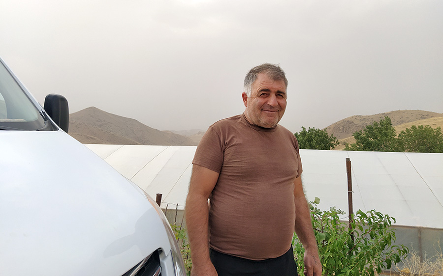 Zedea village, Armen Simonyan