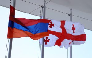Armenia & Georgia flags