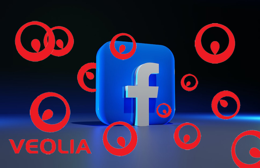 ՖԲ եւ «Վեոլիա ջուր» լոգոներ