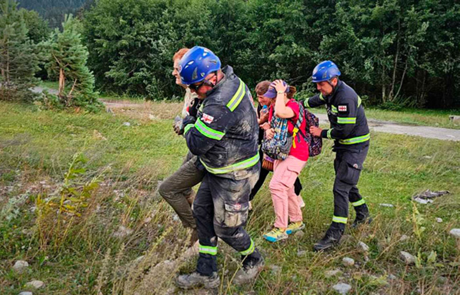 Սողանք Վրաստանում