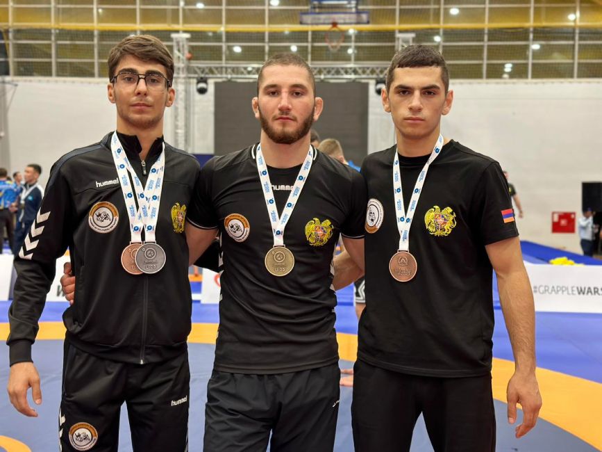 Հայ մեդալակիրները գրեփլինգի աշխարհի առաջնությունում