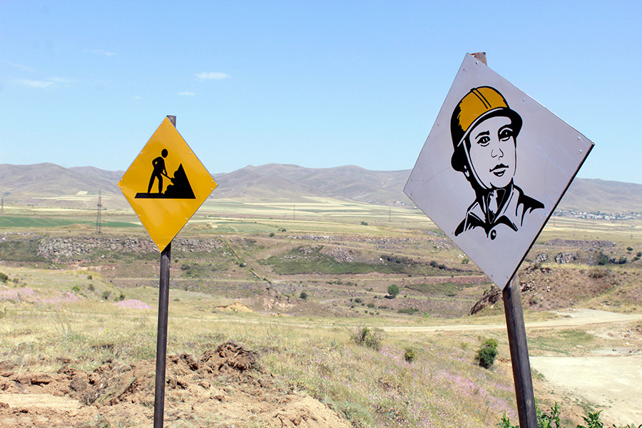 Կապսի ջրամբարի կառուցում