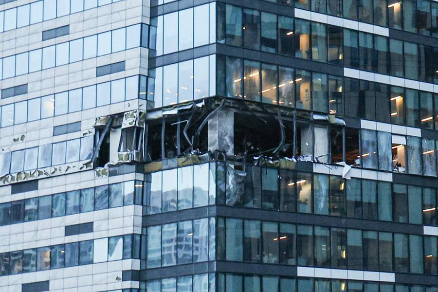 moscow-siti-1 Անօդաչու թռչող սարքը դարձյալ գրոհել է Մոսկվան