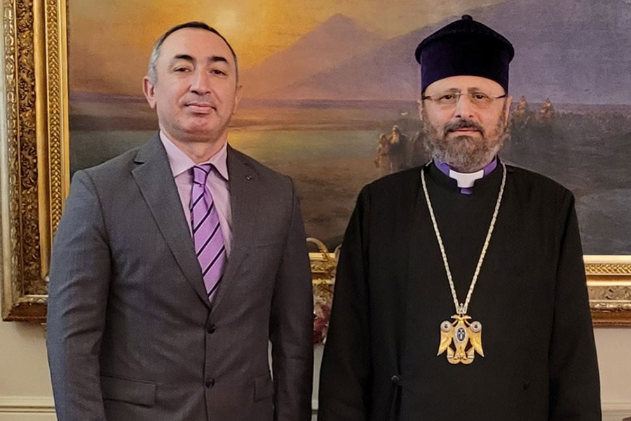 sah_sargsyan Թուրքիայի Հայոց Պատրիարք Ամեն. Տ. Սահակ Ս. Արք. Մաշալյան եւ Սեւծովյան տնտեսական համագործակցության կազմակերպության ՀՀ ներկայացուցիչ Սահակ Սարգսյանը