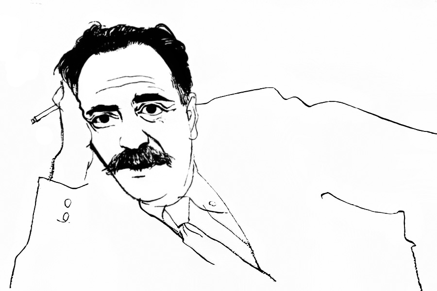 Վիլյամ Սարոյանի գծանկար