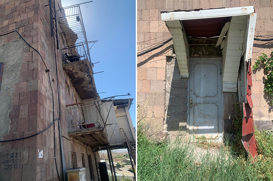 Շենք Վարդաշեն թաղամասում, Երեւան