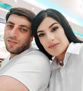 Անուշ Մկրտչյանը ամուսնու հետ