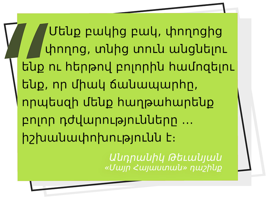 մեջբերում Անդրանիկ Թեւանյանից