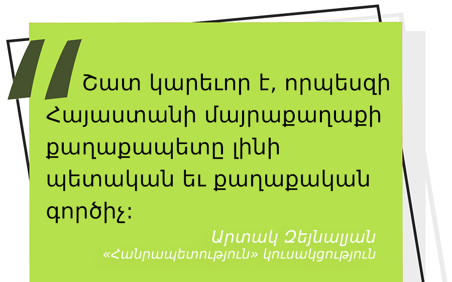մեջբերում Արտակ Զեյնալյանից