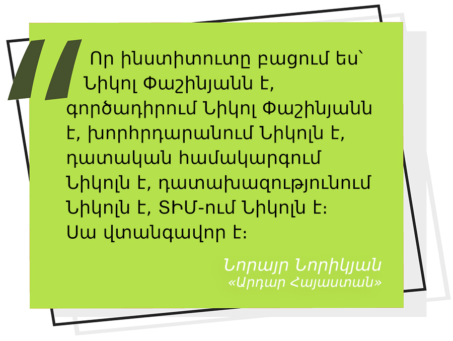 մեջբերում Նորայր Նորիկյանից