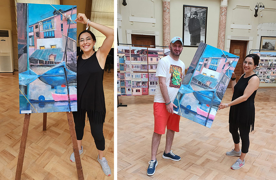 Կարիշոկ Դուլյանի ցուցահանդեցը Թբիլիսիում