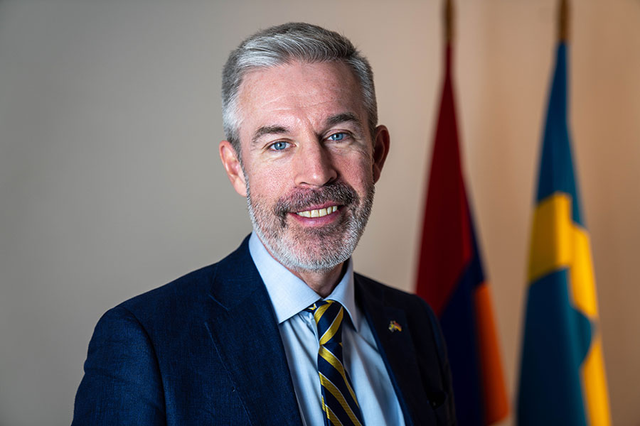 p_svensson Շվեդիայի դեսպան Պատրիկ Սվենսոն