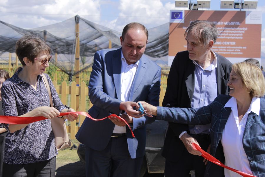 Շիրակի մարզի Հայկավան գյուղում շինություն-գրասենյակի բացում