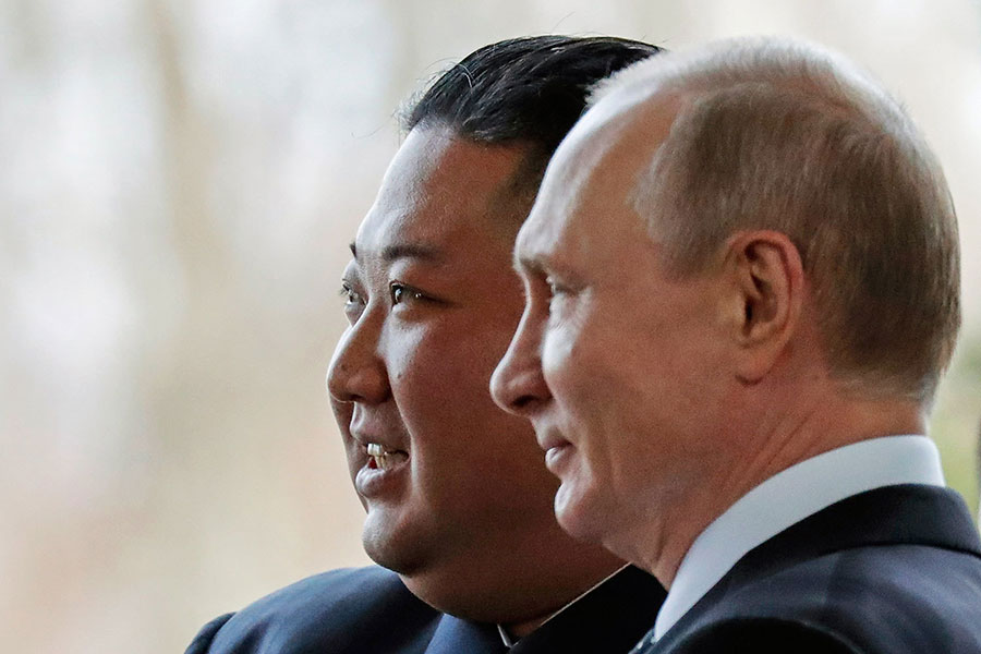 putin-kim Կիմ Չեն Ըն, Վլադիմիր Պուտին