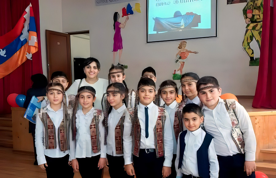 արցախցի երեխաներ