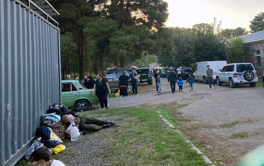 Արցախից տեղահանվածներ