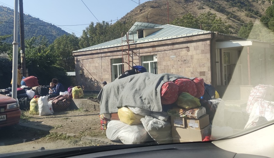 Արցախից տեղահանվածներ