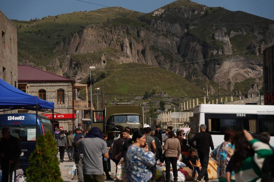 «Հայաստան» համահայկական հիմնադրամը մարդասիրական օգնություն է բաշխել տեղահանված արցախցիներին