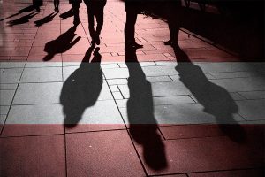 ոտքեր, անցում