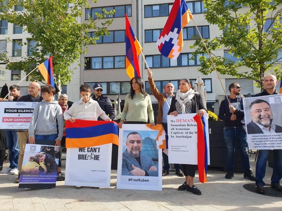 lyuksemburg (5) Լյուքսումբուրգում ցույց հաջակցություն հայ ռազմագերիների