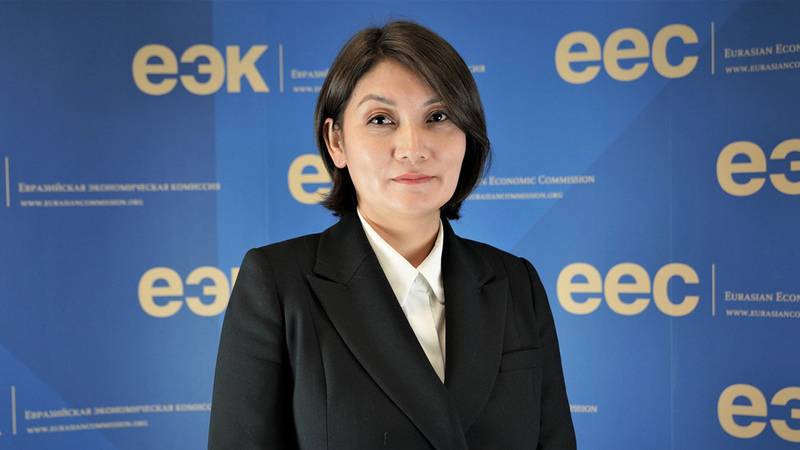 n_Ilyasova Եվրասիական տնտեսական հանձնաժողովի ձեռնարկատիրական գործունեության զարգացման դեպարտամենտի փոխտնօրեն Նուրժամալ Իլյասովա