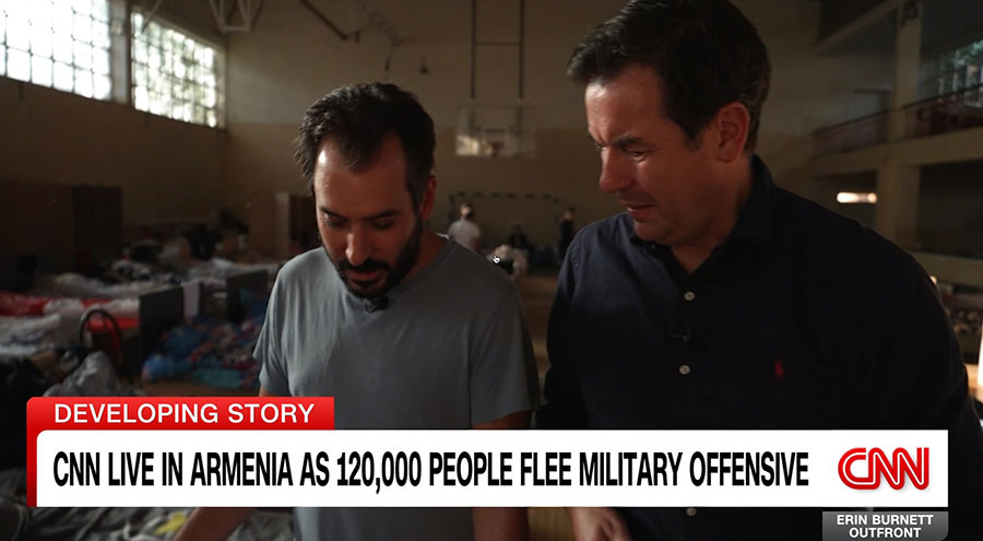 CNN-ը ռեպորտաժ է պատրաստել ԼՂ-ից բռնի տեղահանվածների մասին