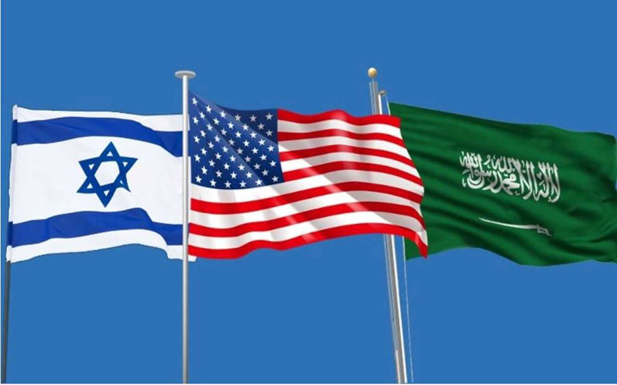 usa-Israel-saud-arabia ԱՄՆ-ի, Իսրայելի եւ Սաուդյան Արաբիայի դրոշները
