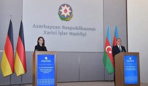 Գերմանիայի եւ Ադրբեջանի արտգործնախարարներ