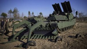 M1150 Assault Breacher ականազերծող զրահամեքենա