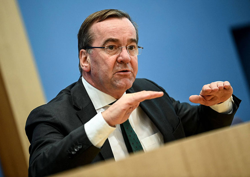 Գերմանիայի պաշտպանության նախարար Բորիս Պիստորիուս