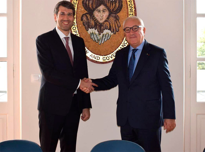 ՀՀ արդարադատության նախարարը Հանրային իրավունքի եվրոպական կազմակերպության ղեկավար (EPLO) Սփիրիդոն Ֆլոգաիտիսի հետ