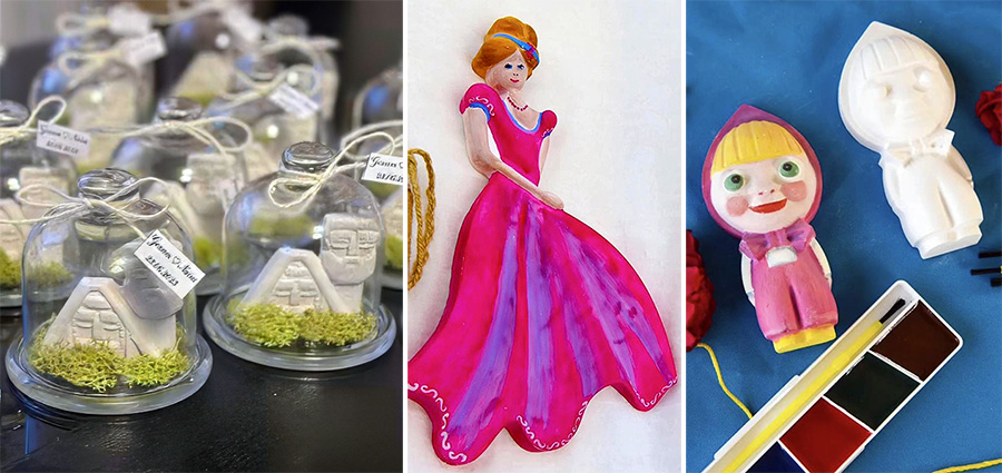 Կարինայի գիպսե արձանիկներ