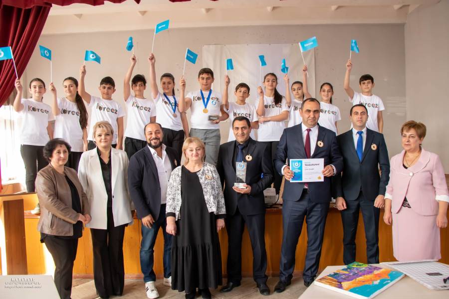 «Կորիզ-2023» մրցույթում «Տարվա կրթական մարզ» մրցանակ