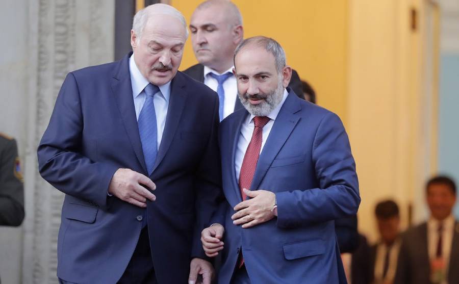 pashinyan-lukashenko Նիկոլ Փաշինյան և Ալեքսանդր Լուկաշենկո