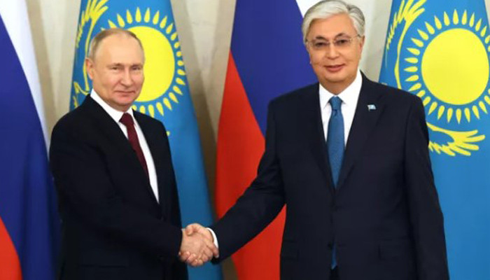 Ռուսաստանի եւ Ղազախստանի նախագահները