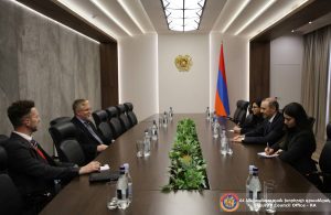 Արմեն Գրիգորյանն ընդունել է ՀՀ-ում Կանադայի դեսպան Էնդրյու Թըրներին: