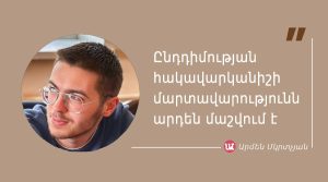 մեջբերում Արմեն Մկրտչյանից