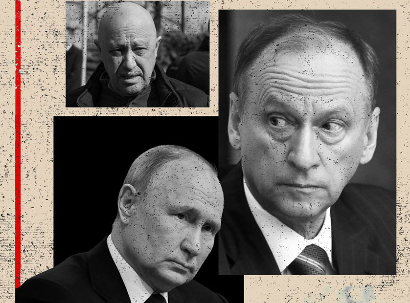 Վլադիմիր Պուտին, Եվգենի Պրիգոժին, Նիկալայ Պատրուշեւ