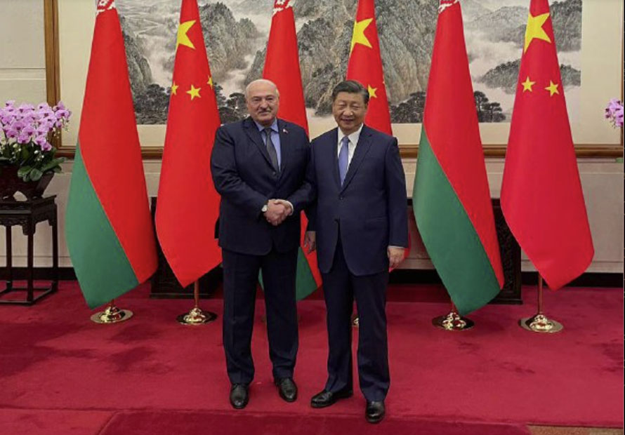 Չինաստանի նախագահ Սի Ծինփին, Բելառուսի նախագահ Ալեքսանդր Լուկաշենկո