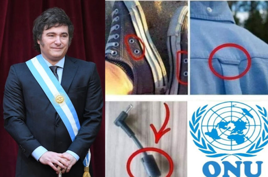 Արգենտինայի նախագահի կոլաժը