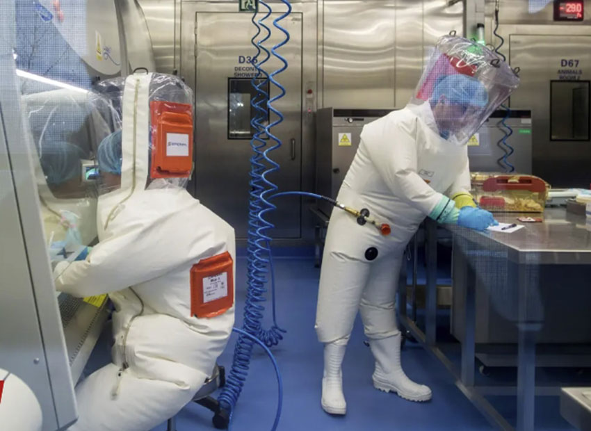 Չինացի գիտնականները լաբորատորիայում